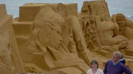 Seaside Sand Sculptures Oostende, Belgium