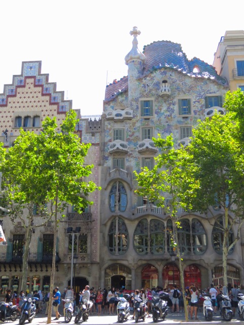 Gaudi's Casa Batllo - Barcelona, Spain