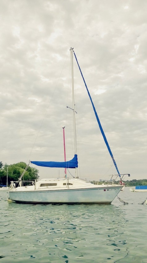 Sailboat on Lake Harriet - Minneapolis, Minnesota