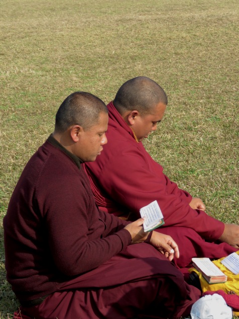 Monks Praying 