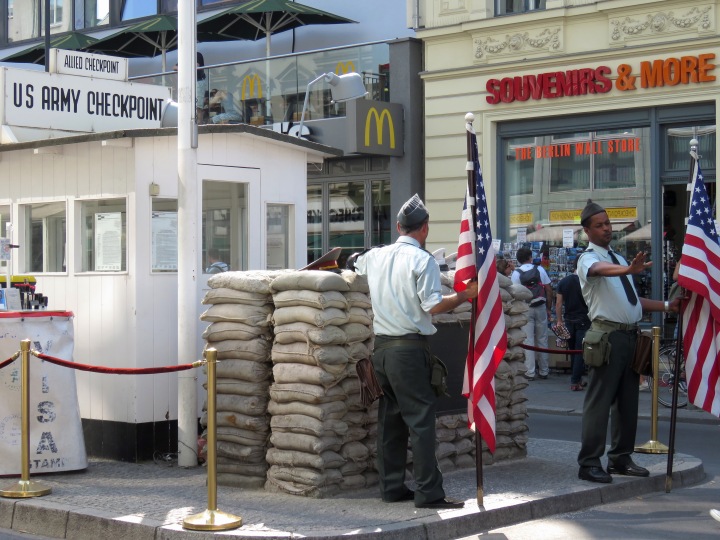 Checkpoint Charlie Berlin Tourism McDonalds - Read on at www.beautifulfillment.com