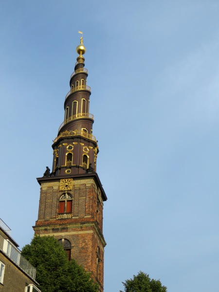 The spire of The Church of Our Saviour has 400 steps winding to the top which visitors can climb daily in the warmer months - Read more about sites and activities in Copenhagen, Denmark at www.beautifulfillment.com