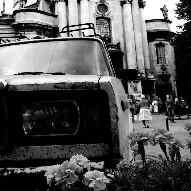 Classic Car 8 Lviv Ukraine by Anika Mikkelson - www.MissMaps.com