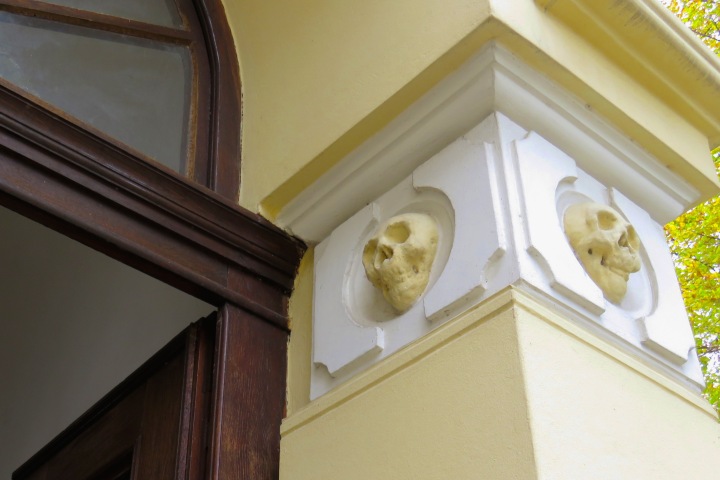 Skull Tower Details - Nis, Serbia