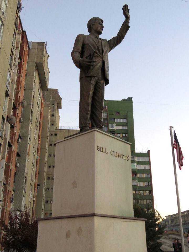 Bill Clinton Statue - Pristina, Kosova