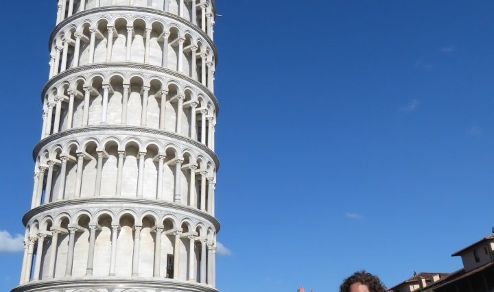 There it is - Leaning Tower of Pisa, Italy - by Anika Mikkelson - Miss Maps - www.MissMaps.com