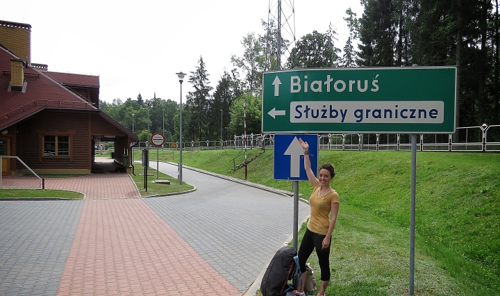 On the Belarus Poland Border - by Anika Mikkelson - Miss Maps - www.MissMaps.com